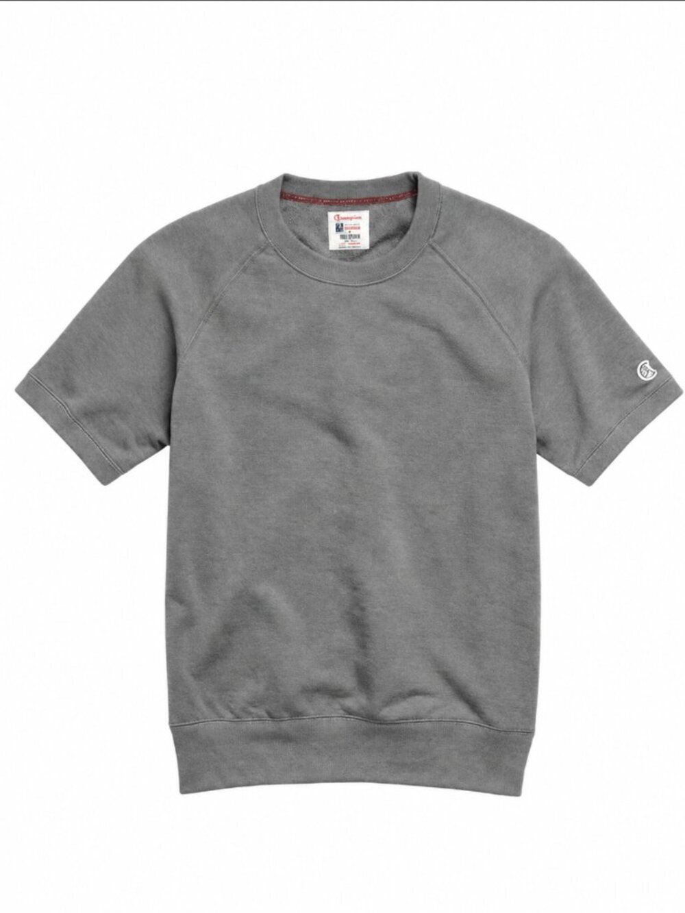 Champion x Todd Snyder Short Sleeve Crew Neck Sweatshirt Dark Gray XS